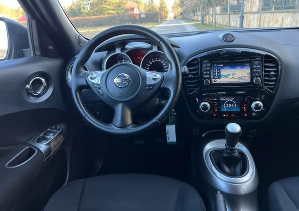 Nissan Juke cena 42900 przebieg: 167671, rok produkcji 2015 z Lębork małe 529